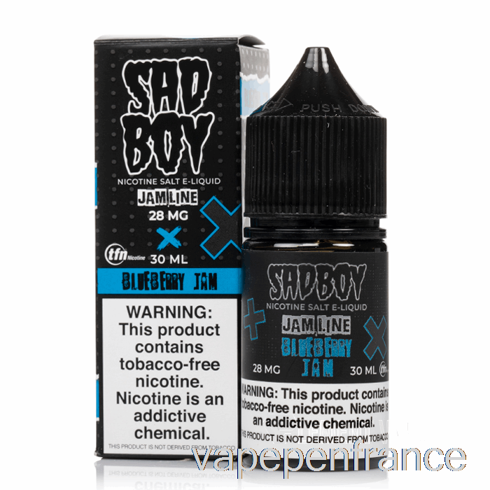 Confiture De Myrtilles - Sels De Sadboy - Stylo Vape 30ml 48mg